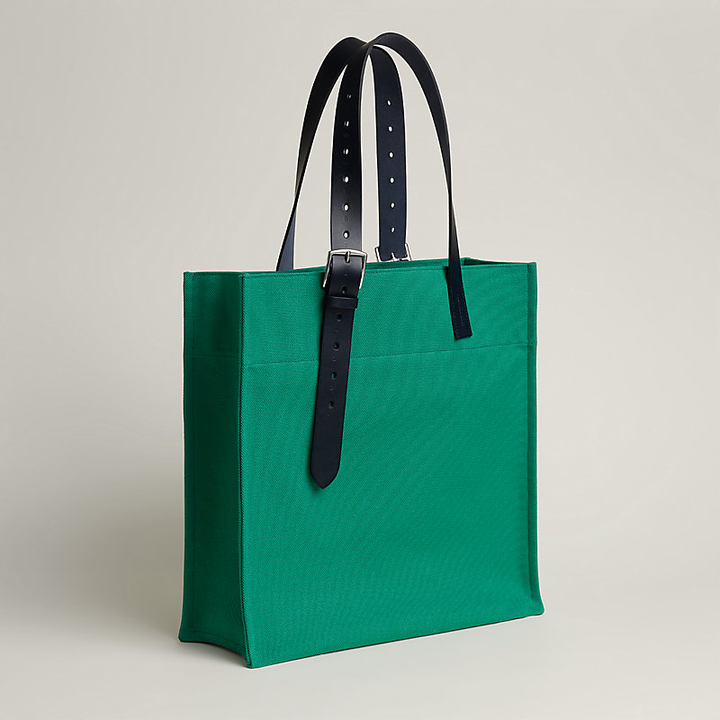 美品HERMES エトリヴィエールショッピング　ブルーマリン×ブルーインディゴ バッグ 《エトリヴィエール・ショッピング》 | Hermès