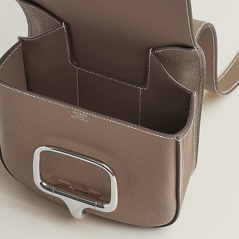 【お洒落なフォルム♪】HERMES デラカヴァレリア II ミニ バッグ お洒落なフォルム♪】HERMES デラカヴァレリア II ミニ バッグ