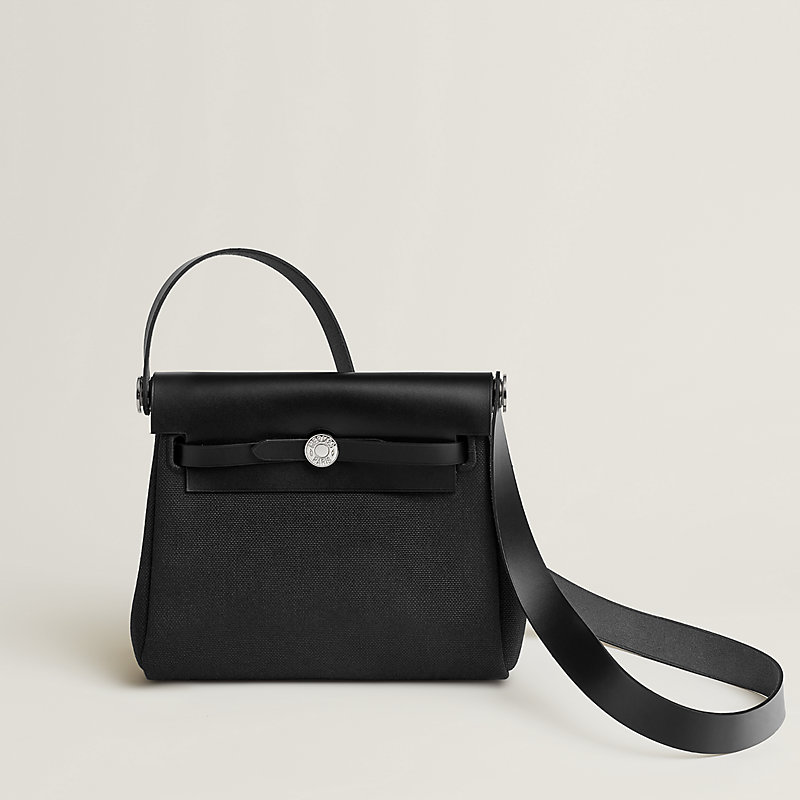 エルメス エールバッグ ジップ 20 ミニ エルメス エールバッグジップ 20 ノワール ブラック 黒 H085414CKAF