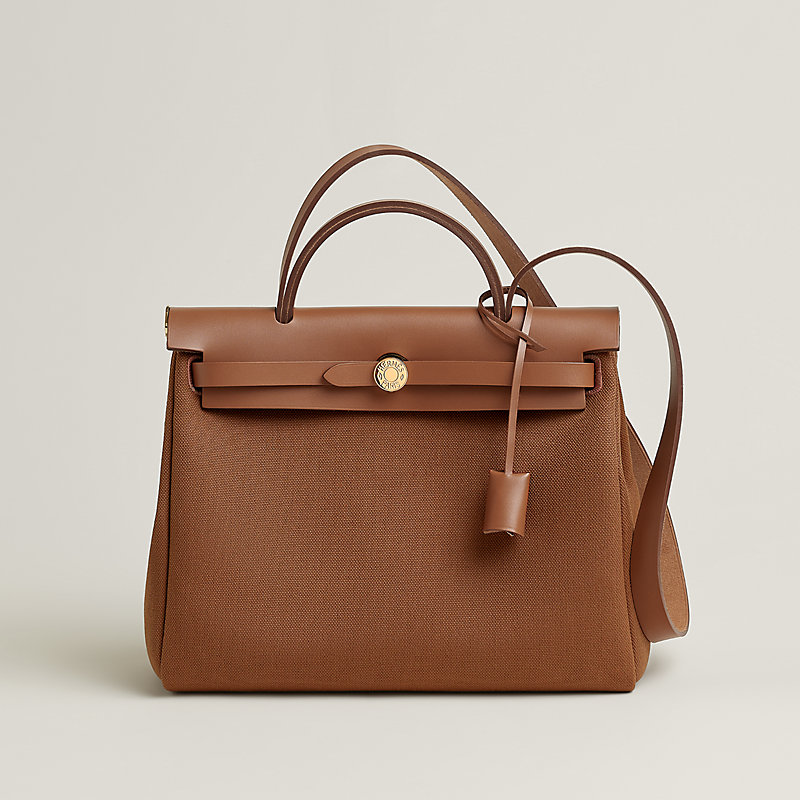 バッグ 《エールバッグ・ジップ》 31 ルトゥルネ - グリーン | Hermès