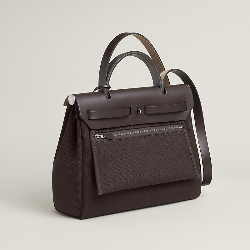 バッグ 《エールバッグ・ジップ》 31 ルトゥルネ - グリーン | Hermès