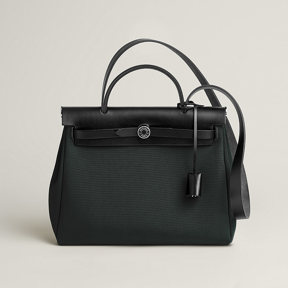 エルメス　エールバッグジップ31ルトゥルネ　エベンヌHERMES バッグ 《エールバッグ・ジップ》 31 ルトゥルネ ラッカー - グリーン