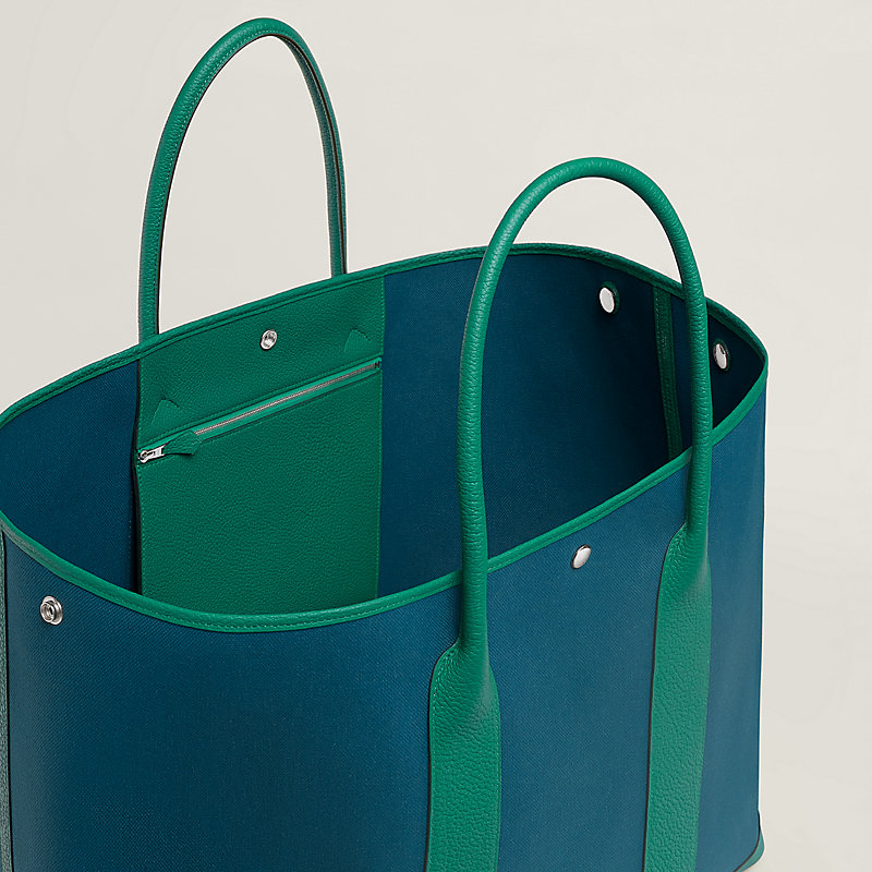 バッグ 《ガーデン・パーティ》 49 ヴォヤージュ - ブルー バッグ 《ガーデン・パーティ》 49 ヴォヤージュ - ブルー