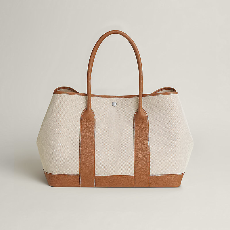 HERMES ハンドバッグ ベージュ メッシュ メッシュ HERMES(エルメス) バッグ・カバン(レディース) - 海外