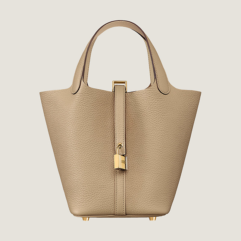 洗練さと共に☆HERMES ピコタンロック 18 PM Craie バッグ-《ピコタン・ロック》-18