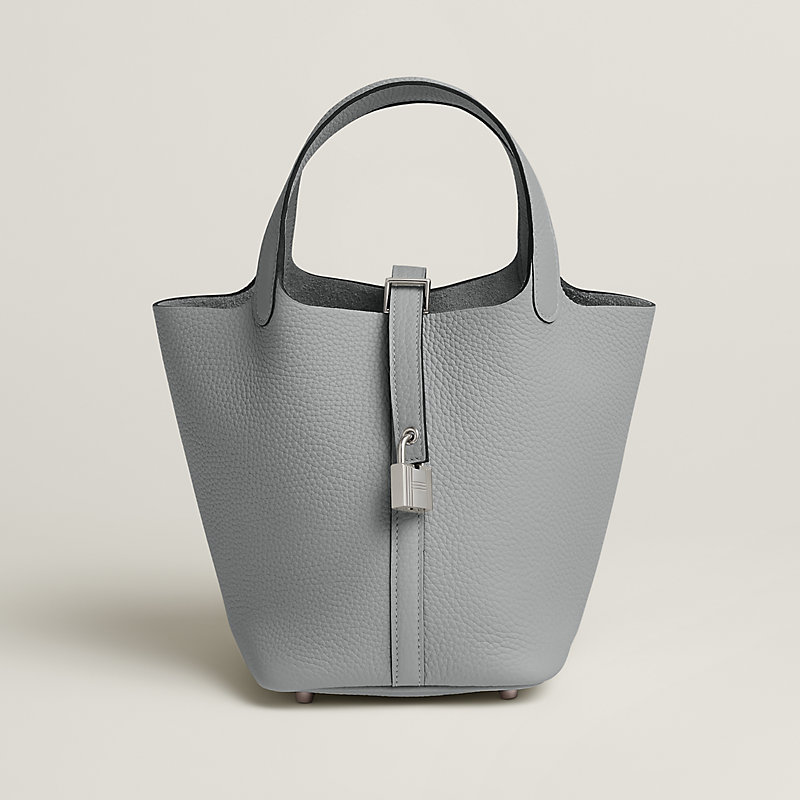 HERMES（エルメス）空箱ピコタン18用　② バッグ 《ピコタン・ロック》 18 - グレー | Hermès - エルメス-公式サイト