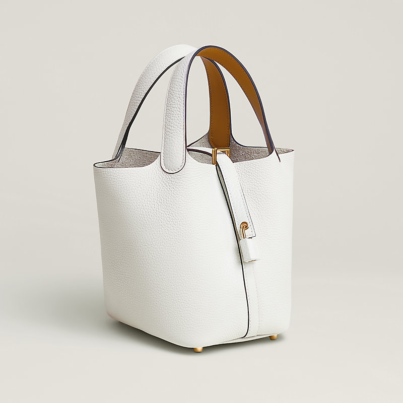 【新作】HERMES ピコタン・ロック 18 バッグ 高級感溢れるノワール】☆HERMES☆ピコタンロック18PM☆バック