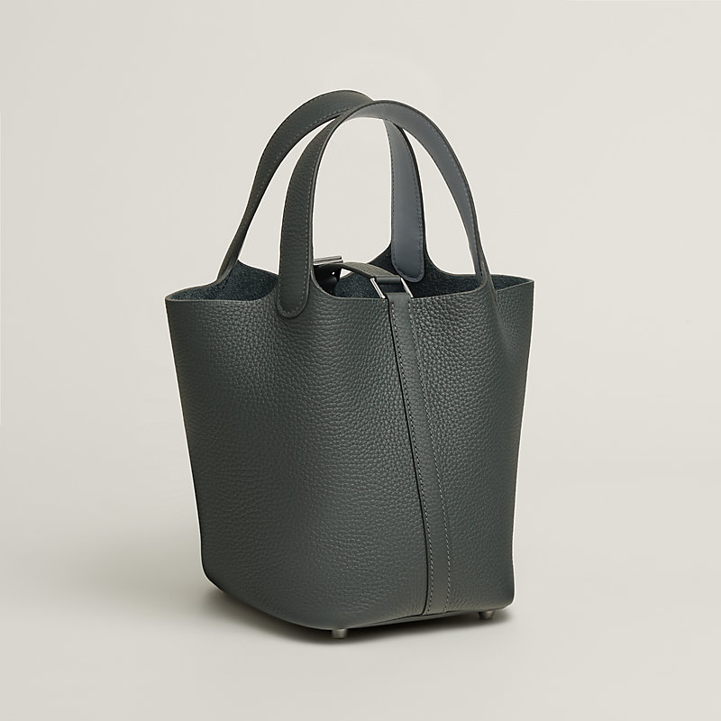 【使いやすさも気品も両立】HERMES ピコタンロック18 バッグ シックなカラーでクール♡】HERMES ピコタンロック 18 (HERMES