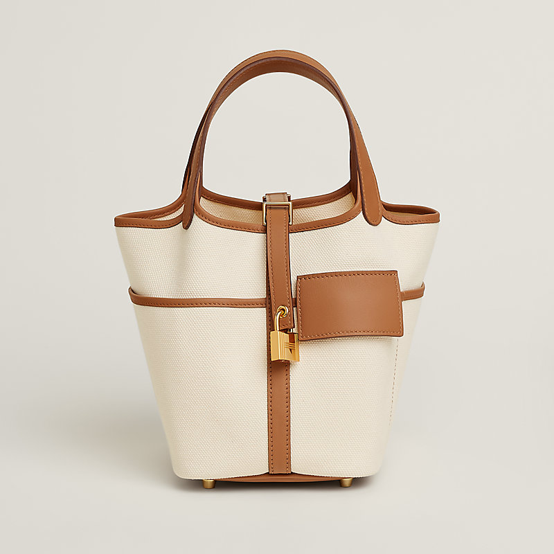 バッグ 《ピコタン・ロック》 18 ポケット - ブルー | Hermès