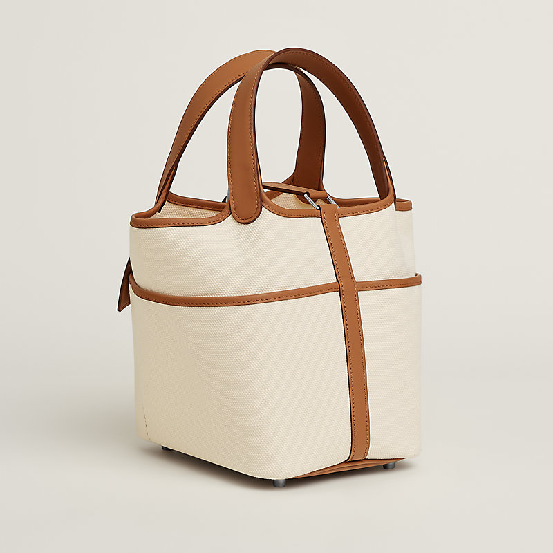 バッグ 《ピコタン・ロック》 18 ポケット - マロン | Hermès