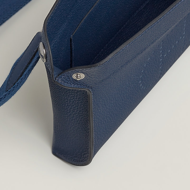 美品♡ エルメス　ヴィドポッシュ　箱のみ　空箱　巾着 エルメス HERMES ヴィドポッシュ W刻印 ジョーヌプッサン×SV金具