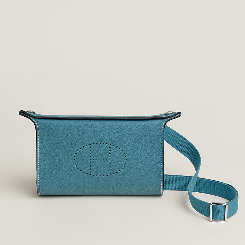 バッグ 《ヴィドポッシュ》 - ブルー | Hermès - エルメス-公式