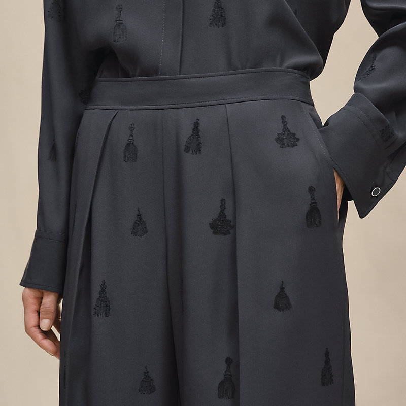 パジャマパンツ - グレー | Hermès - エルメス-公式サイト