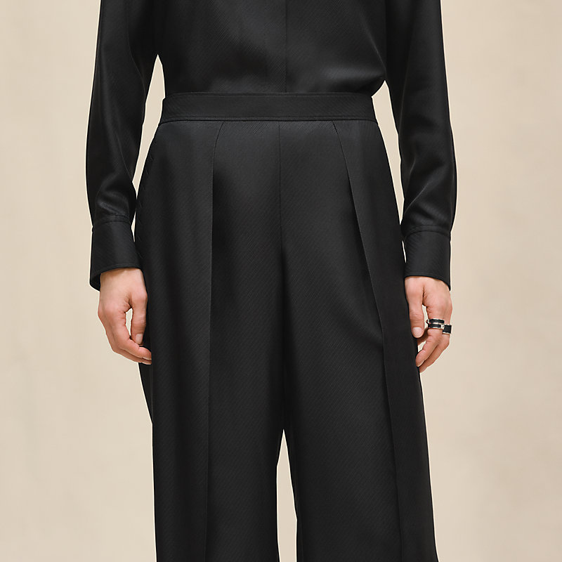 パジャマパンツ - ブラック | Hermès - エルメス-公式サイト
