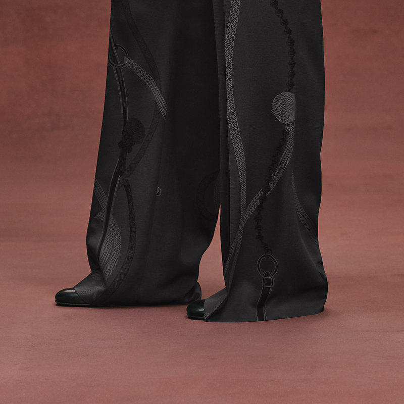 パジャマパンツ 《パルフロワ・リミックス》プリント - グレー