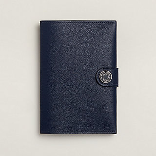 【新品未使用】エルメス　HERMES パスポートケース　ブルー　付属品付き　本革 楽天市場】エルメス HERMES Hタグ パスポートケース パスポート