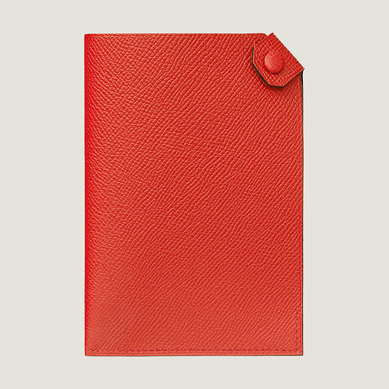 【美品】HERMES エルメス タルマック パスポートケース ピンク シェーブル エルメス ターマックPM シェブルミゾル パスポートケース ピンク
