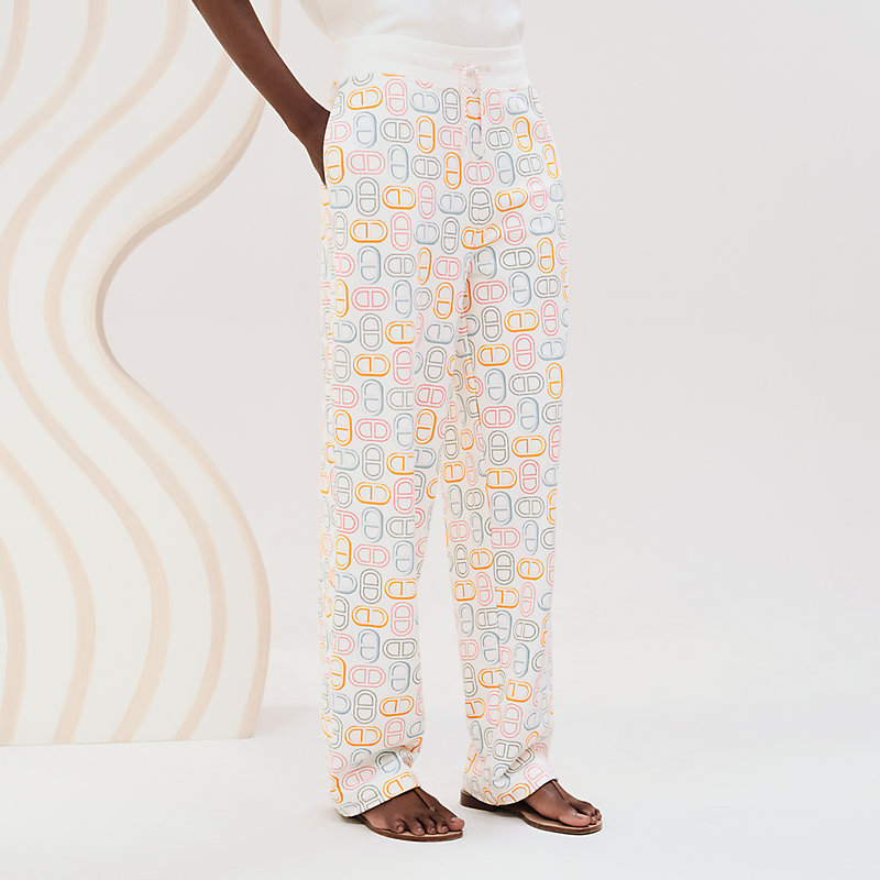 【ベビーブルー♪】 HERMES「シェーヌダンクル」 パンツ SUMMER SALE】STANDARD WARDROBE テーパードパンツ|Lee|リー