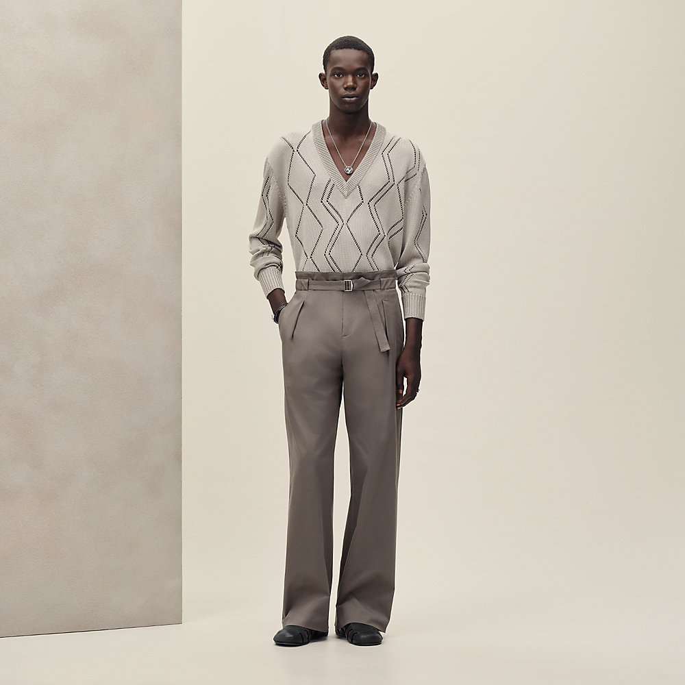 パンツ 《マルタ》 プリーツ | Hermès - エルメス-公式サイト