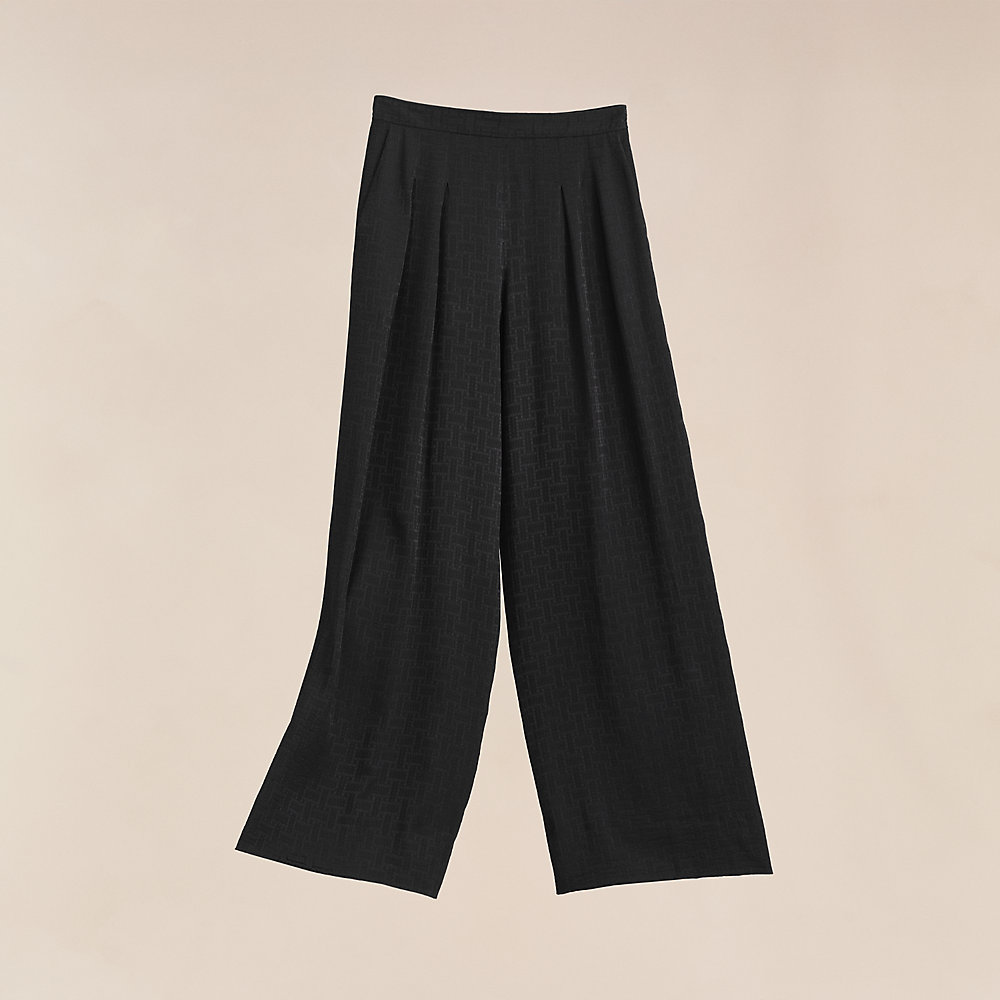 パンツ 《モザイク》 - ブラック | Hermès - エルメス-公式サイト
