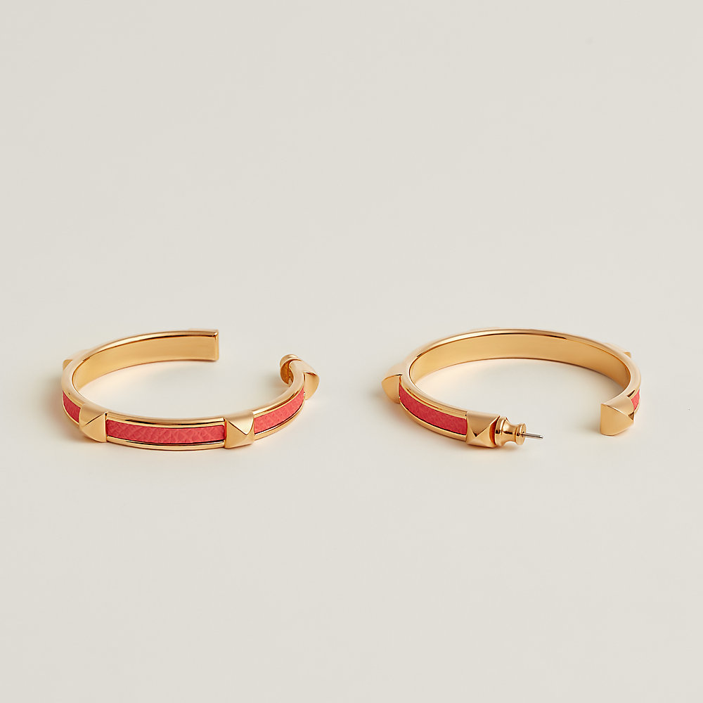 ☆HERMES☆ピアス☆hana ピアス 《アテナ》 GM - ピンク | Hermès - エルメス-公式サイト