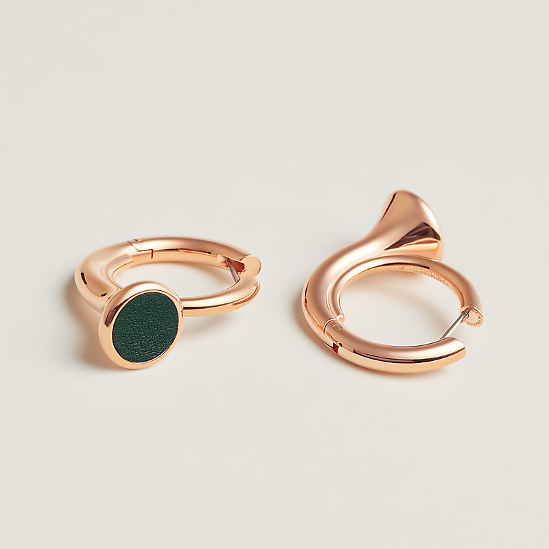 HERMES ピアス アンシェネ Enchainee Earrings Chaine dAncre