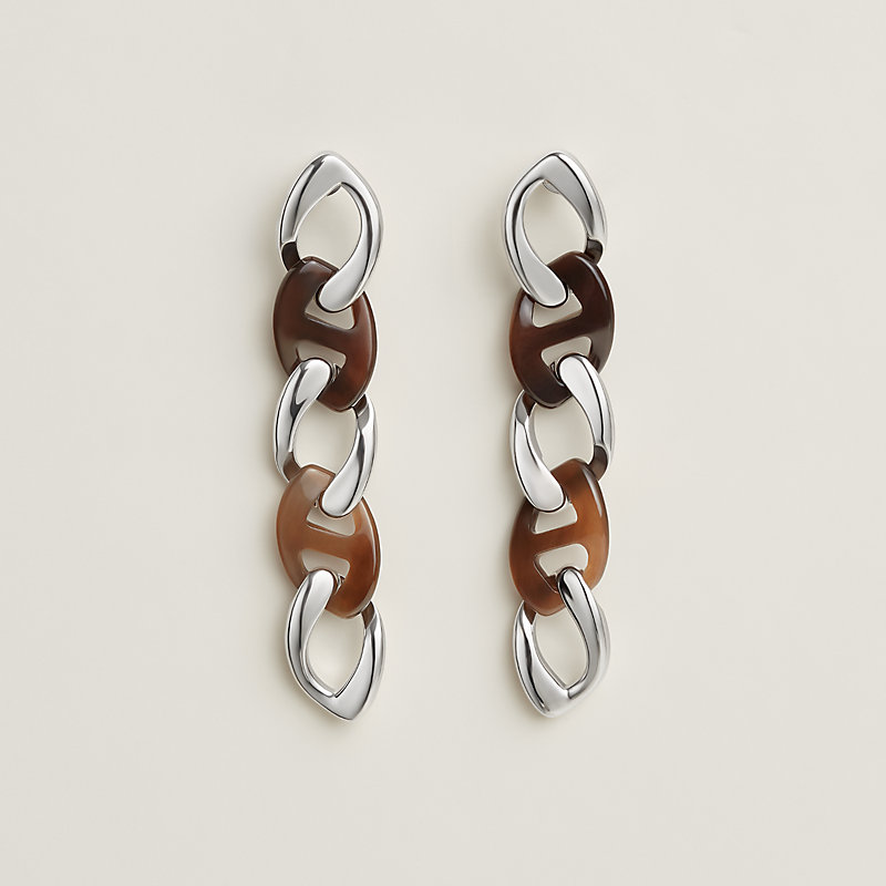 ピアス 《シェーヌ・ドゥ・H》 | Hermès - エルメス-公式サイト