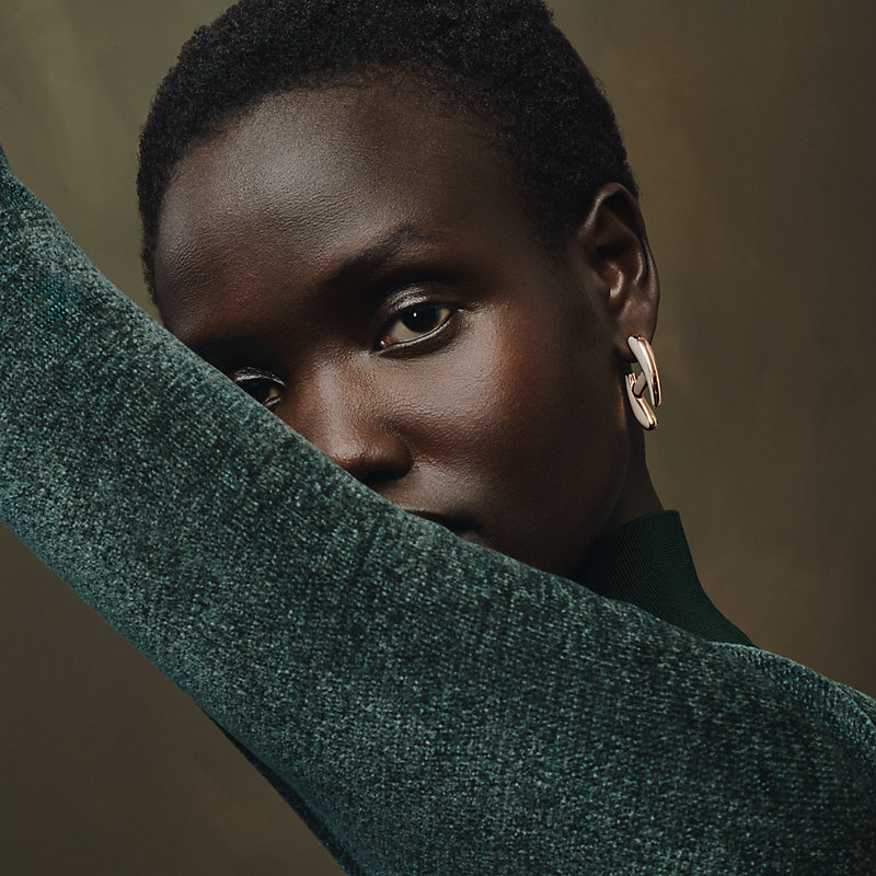 ピアス 《シェーヌ・ドゥ・H》 | Hermès - エルメス-公式サイト