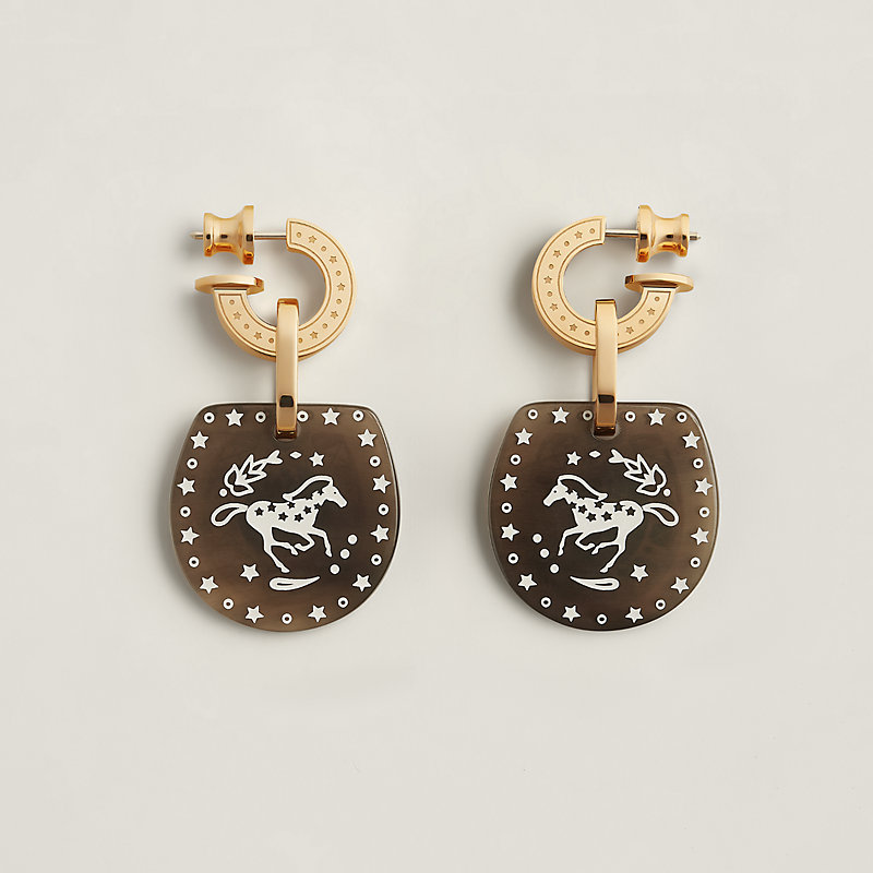 ピアス 《シュヴァル・ドゥ・クール》 PM | Hermès - エルメス-公式サイト