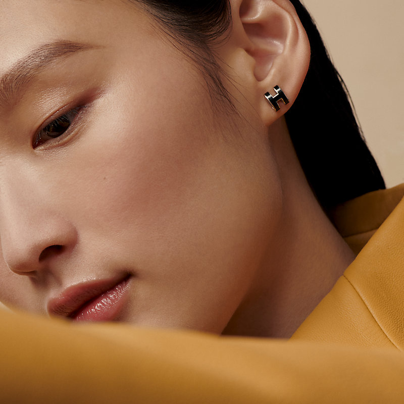 ピアス 《ミニ・ポップH》 | Hermès - エルメス-公式サイト
