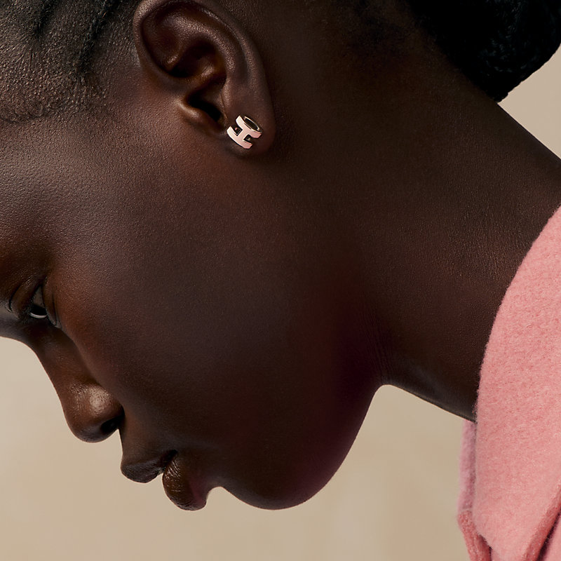 ピアス 《ミニ・ポップH》 | Hermès - エルメス-公式サイト