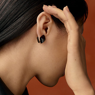 ピアス 《メドール》 アルミニウム | Hermès - エルメス-公式サイト
