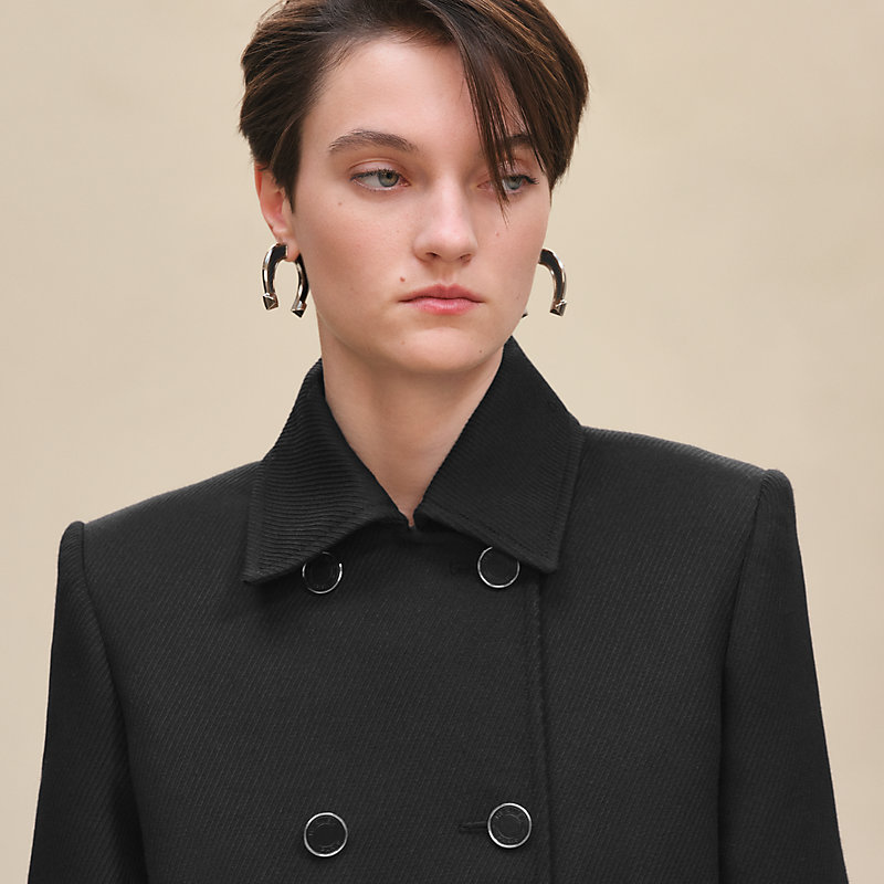 ピーコート - ブラック | Hermès - エルメス-公式サイト