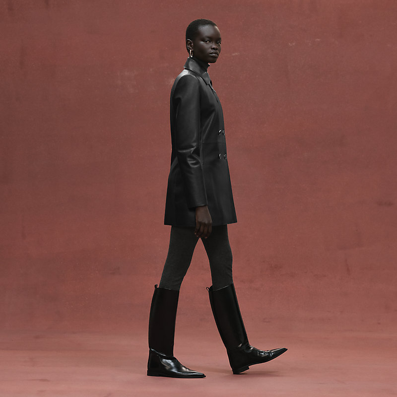 ピーコート - ブラック | Hermès - エルメス-公式サイト