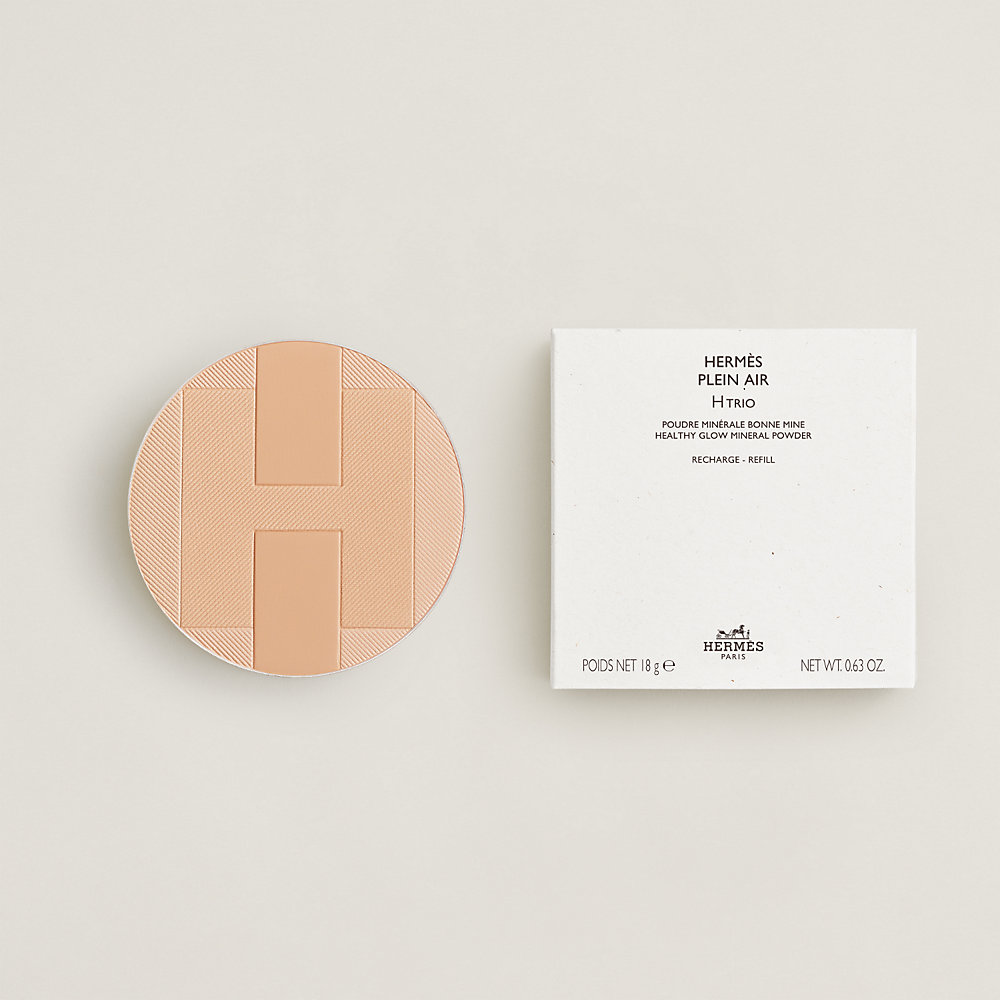 新品　HERMES フェイスパウダー 01 外箱、リボン、紙袋、説明紙付き 袋のみの購入不可】エルメス 純正紙袋 XLサイズ 有料 もれなくエルメス