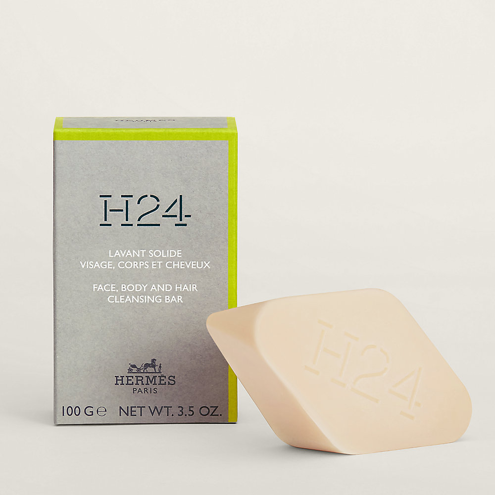 フェイス＆ボディ＆ヘア クレンジング バー 《H24》 - 100 ml | Hermès