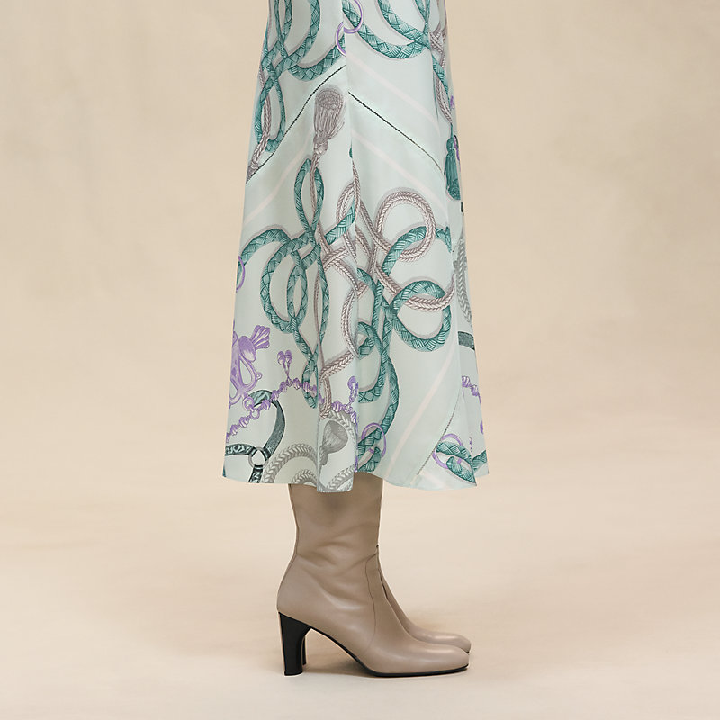 エルメス新品25秋冬新作フリュイドバイアススカート,パルフロワ・リミックス38 エルメス新品25秋冬新作フリュイドバイアススカート,パルフロワ