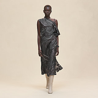 フリュイドバイアススカート-《