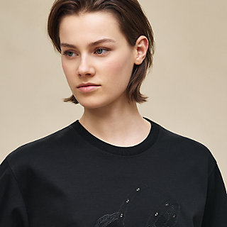 フレアTシャツ 刺繍入り | Hermès - エルメス-公式サイト