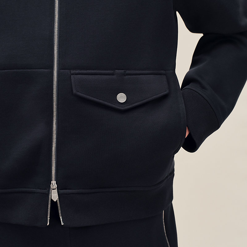 フーデッドジップアップ・パーカ カプセル・ヴォヤージュ | Hermès