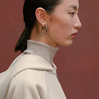 フーデッド・コート - ホワイト | Hermès - エルメス-公式サイト