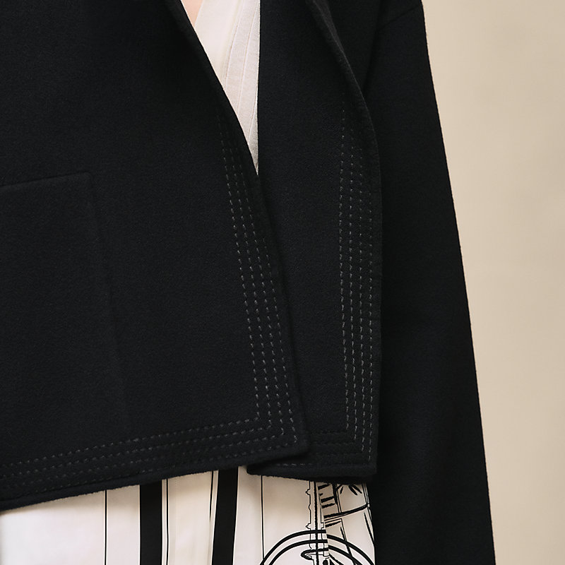 フーデッド・ショートジャケット | Hermès - エルメス-公式サイト