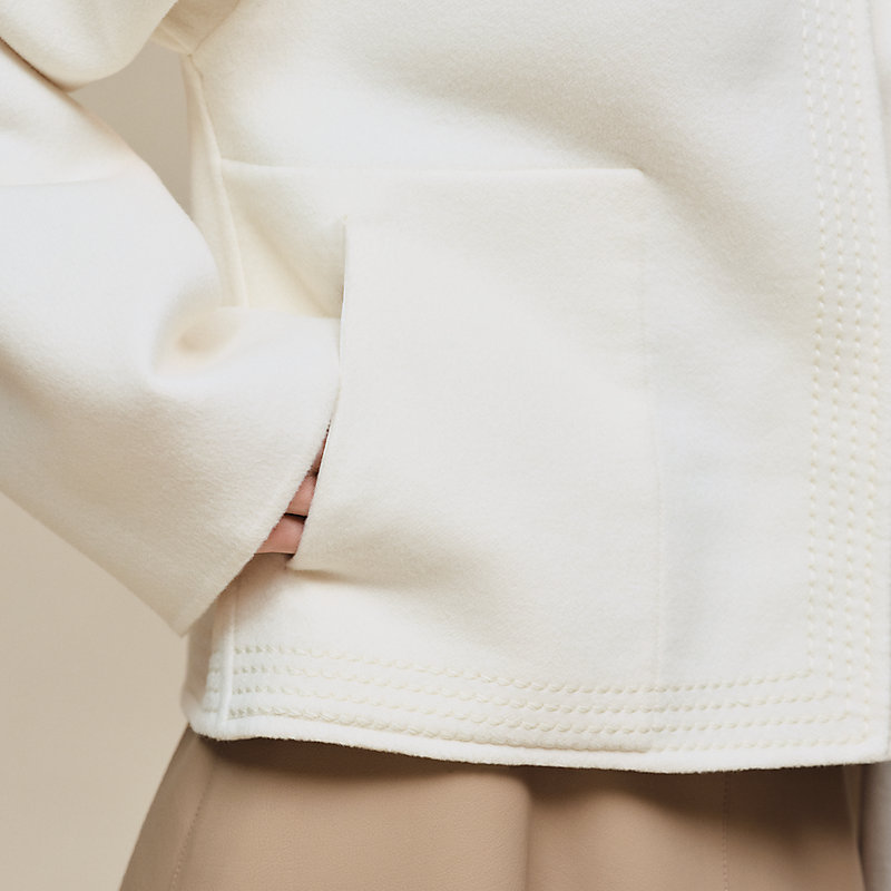 フーデッド・ショートジャケット | Hermès - エルメス-公式サイト