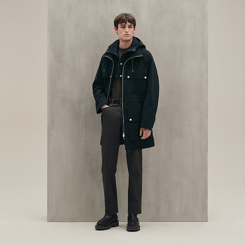 フーデッド・パーカ リムーバブル - マロン - 58 | Hermès - エルメス