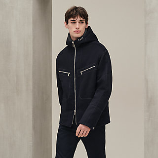 新品未使用　エルメス　フーデットブルゾン　ブラック38 フーデッド・ブルゾン - ブラック - 60 | Hermès - エルメス