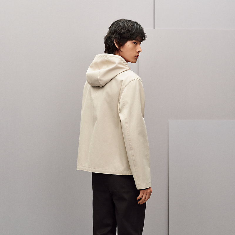 新品未使用　HERMES エルメス　フーデッド・ブルゾン　ジャケット　 L 50 フーデッド・ブルゾン | Hermès - エルメス-公式サイト