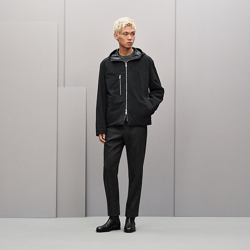 フーデッド・ブルゾン リバーシブル