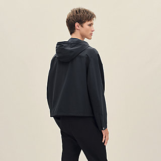 フーデッド・ブルゾン レザーディテール | Hermès - エルメス-公式サイト