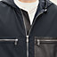 フーデッド・ブルゾン レザーディテール, イメージ: 着用例, worn, ビュー6の6