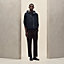 フーデッド・レザージレ リバーシブル, イメージ: 着用例, worn, ビュー3の9